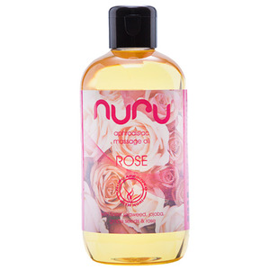 Nuru - Massage Oil Rose 250 ml Accessoires